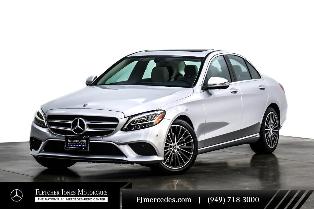 used 2021 Mercedes-Benz C-Class car, priced at $33,894