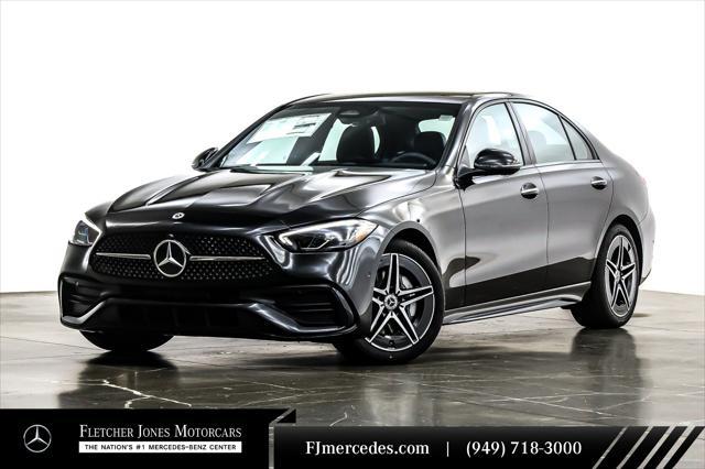 new 2025 Mercedes-Benz C-Class car, priced at $54,485