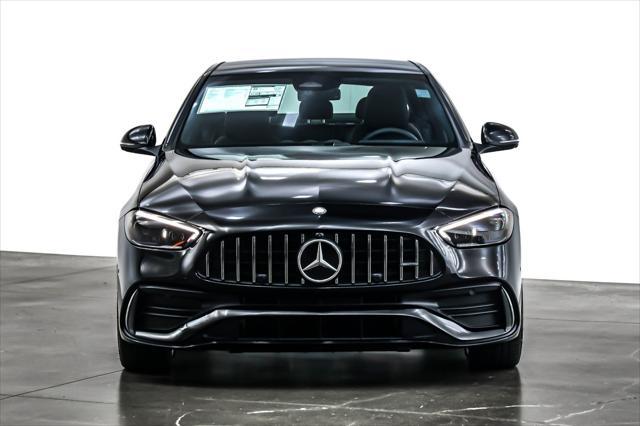 new 2025 Mercedes-Benz AMG C 43 car, priced at $74,380