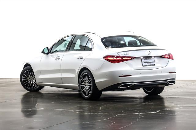 new 2025 Mercedes-Benz C-Class car, priced at $51,270