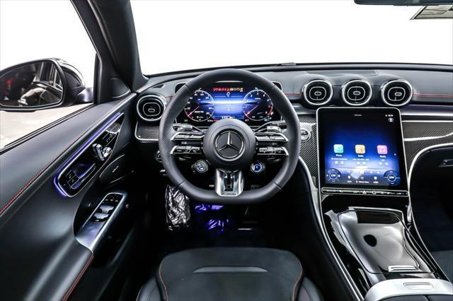 new 2025 Mercedes-Benz AMG C 43 car, priced at $69,360