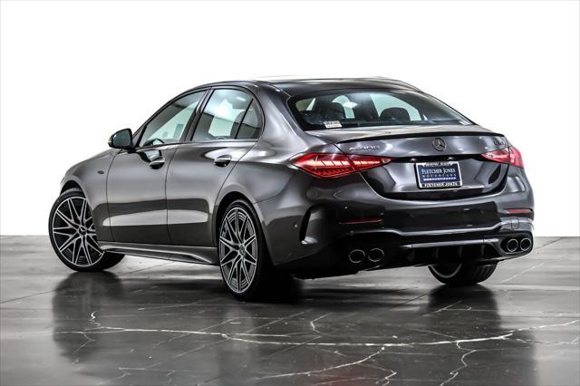new 2025 Mercedes-Benz AMG C 43 car, priced at $69,360