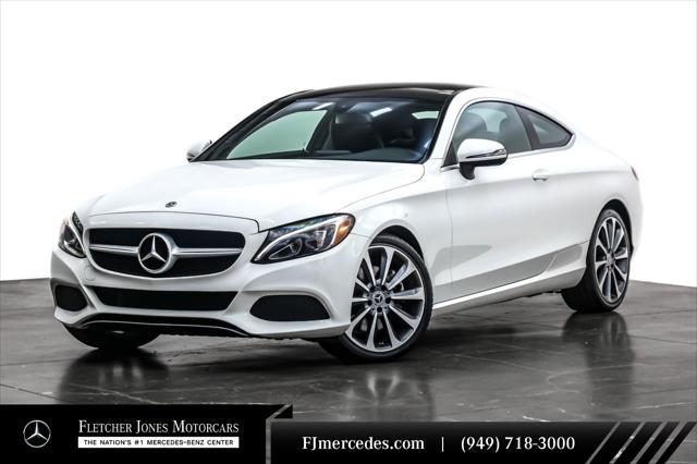 used 2018 Mercedes-Benz C-Class car, priced at $25,894