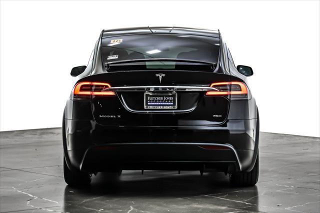 used 2018 Tesla Model X car, priced at $26,892