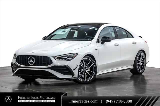 new 2025 Mercedes-Benz AMG CLA 35 car, priced at $62,235