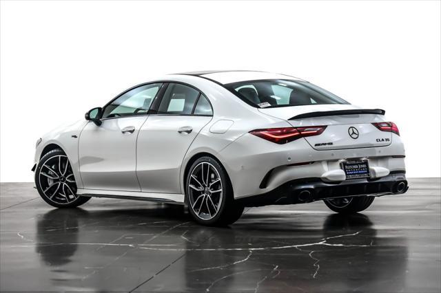 new 2025 Mercedes-Benz AMG CLA 35 car, priced at $62,235