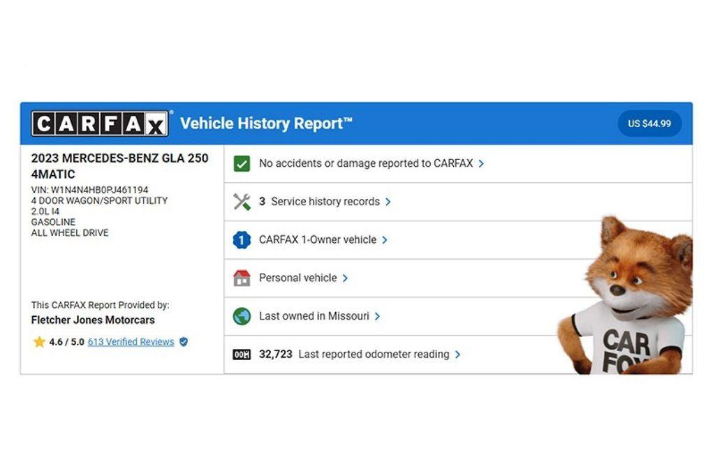 used 2023 Mercedes-Benz GLA 250 car, priced at $29,894