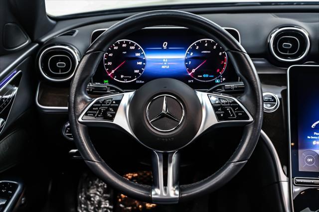 used 2022 Mercedes-Benz C-Class car, priced at $30,894