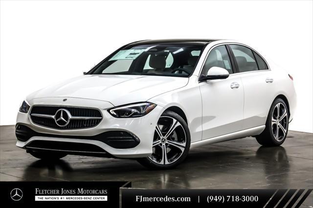 new 2024 Mercedes-Benz C-Class car, priced at $50,185