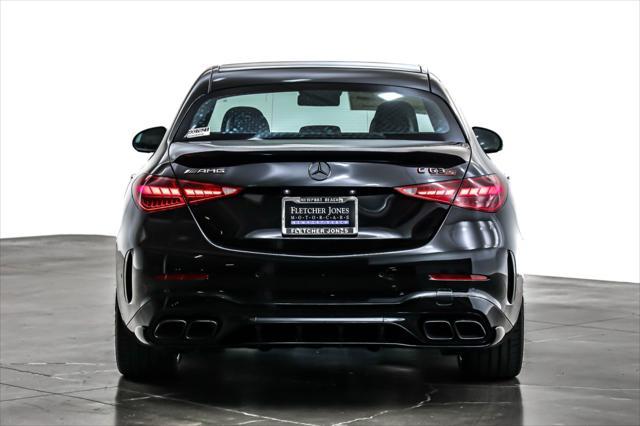 new 2024 Mercedes-Benz AMG C 63 car, priced at $101,785