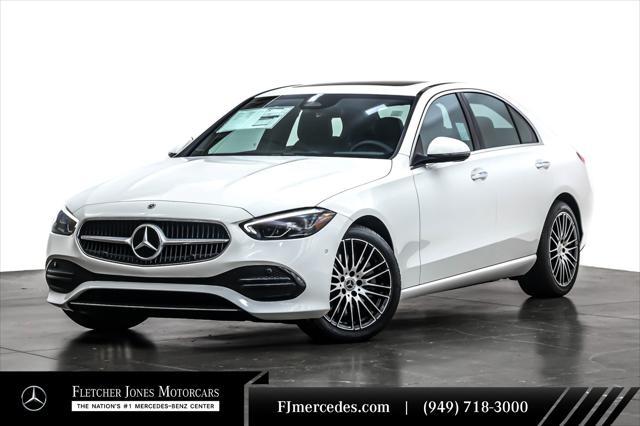 new 2025 Mercedes-Benz C-Class car, priced at $50,085