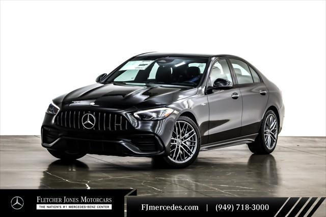 new 2025 Mercedes-Benz AMG C 43 car, priced at $66,035