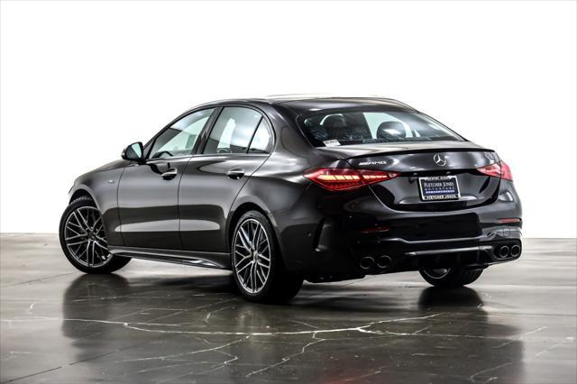 new 2025 Mercedes-Benz AMG C 43 car, priced at $66,035