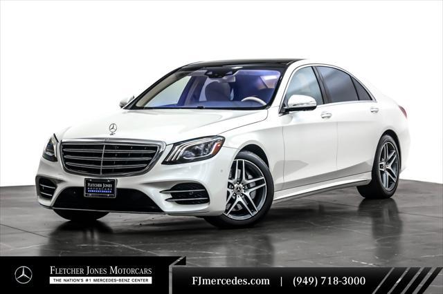 used 2018 Mercedes-Benz S-Class car, priced at $42,894