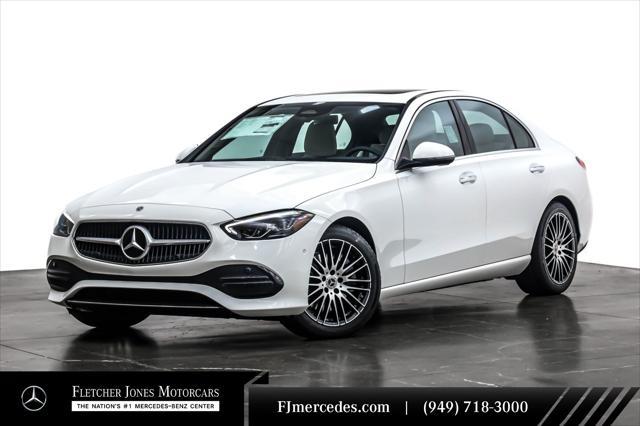 new 2025 Mercedes-Benz C-Class car, priced at $52,070