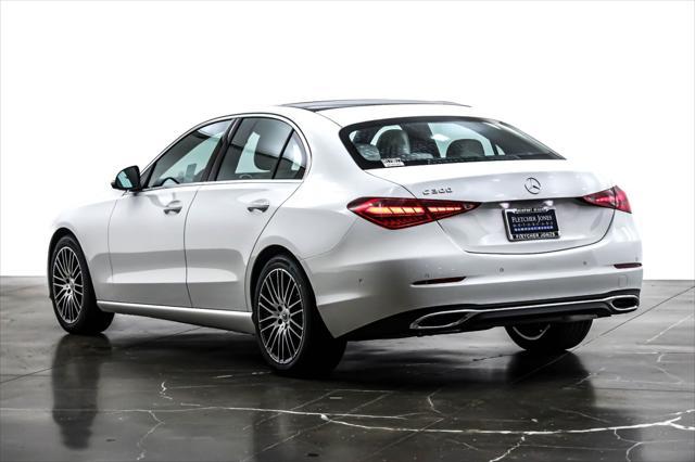 new 2025 Mercedes-Benz C-Class car, priced at $53,335