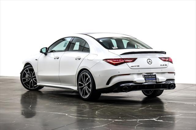 new 2025 Mercedes-Benz AMG CLA 35 car, priced at $61,635