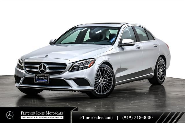 used 2021 Mercedes-Benz C-Class car, priced at $26,893