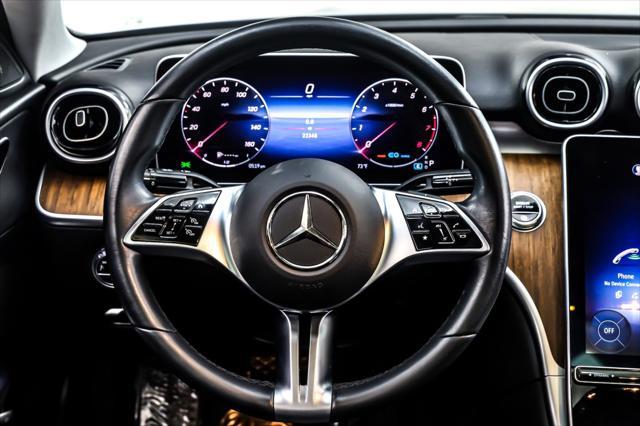 used 2022 Mercedes-Benz C-Class car, priced at $33,893