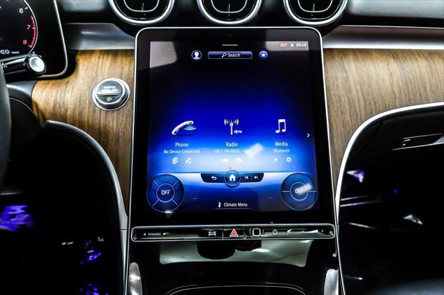 used 2022 Mercedes-Benz C-Class car, priced at $33,893
