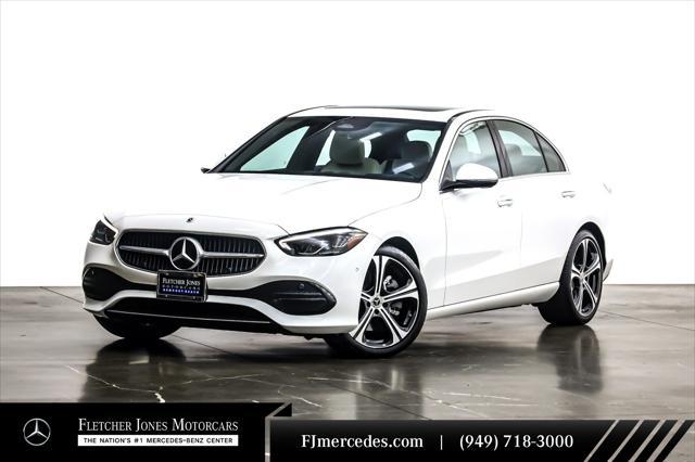 used 2023 Mercedes-Benz C-Class car, priced at $34,894