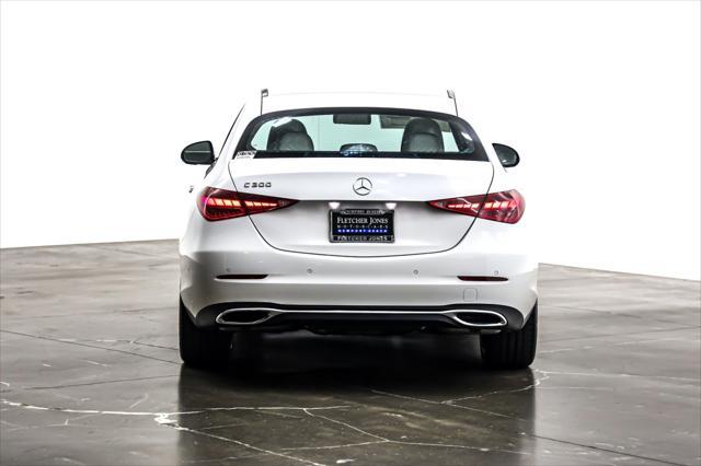 new 2024 Mercedes-Benz C-Class car, priced at $49,185