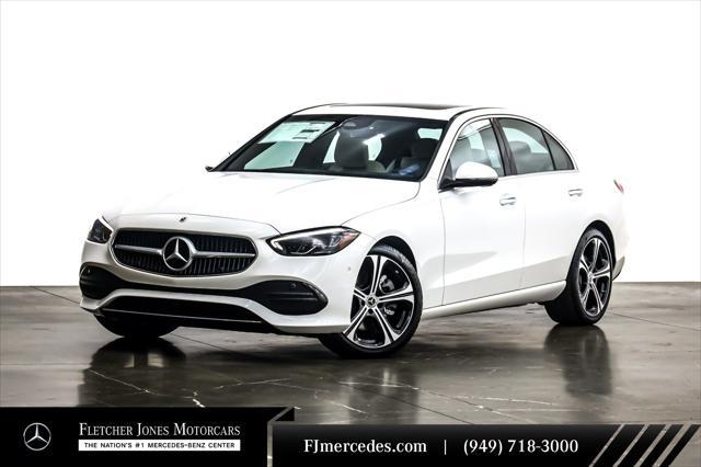 new 2024 Mercedes-Benz C-Class car, priced at $49,185