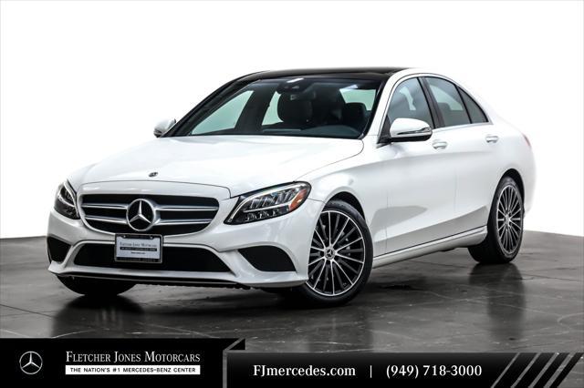 used 2021 Mercedes-Benz C-Class car, priced at $26,894