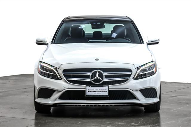 used 2021 Mercedes-Benz C-Class car, priced at $26,894