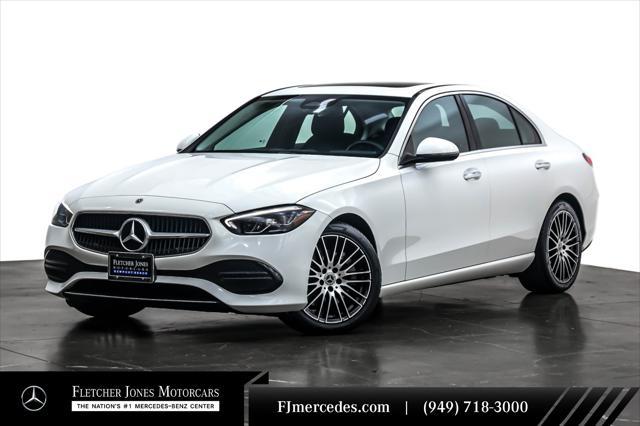 used 2023 Mercedes-Benz C-Class car, priced at $35,893