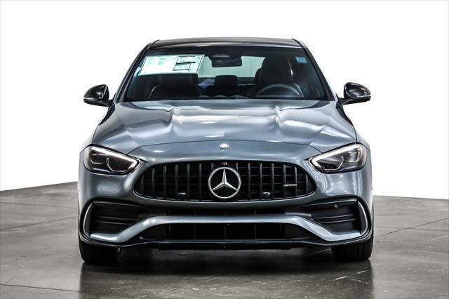 new 2025 Mercedes-Benz AMG C 43 car, priced at $72,390