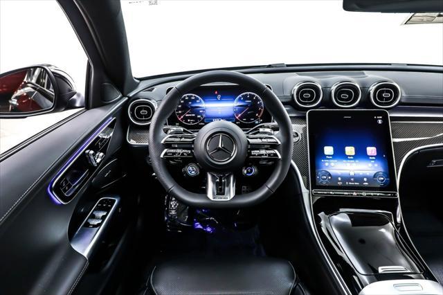 new 2025 Mercedes-Benz AMG C 43 car, priced at $72,390
