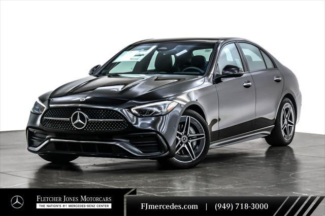 new 2025 Mercedes-Benz C-Class car, priced at $54,485