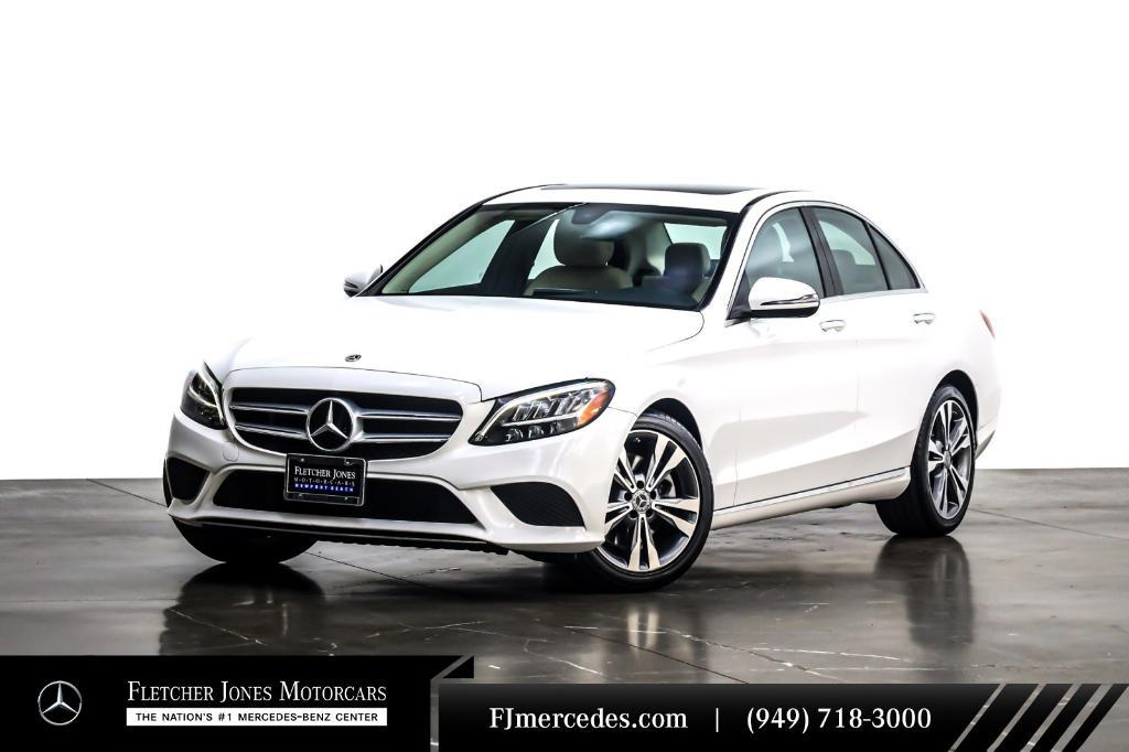 used 2021 Mercedes-Benz C-Class car, priced at $31,894