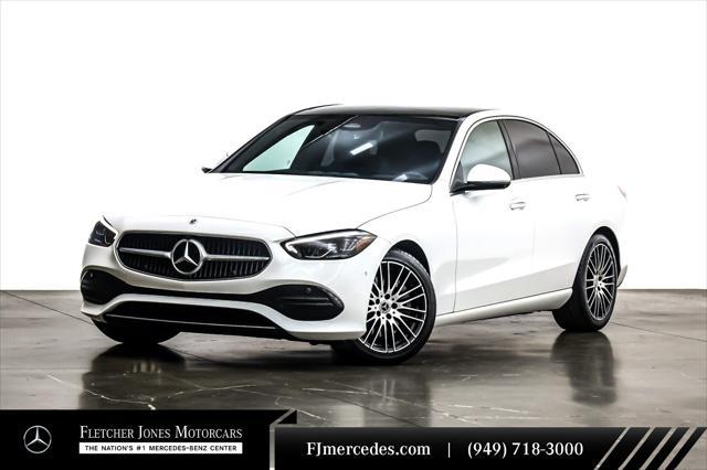 used 2022 Mercedes-Benz C-Class car, priced at $33,894