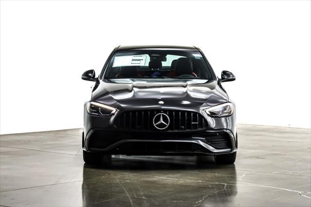 new 2025 Mercedes-Benz AMG C 43 car, priced at $72,930