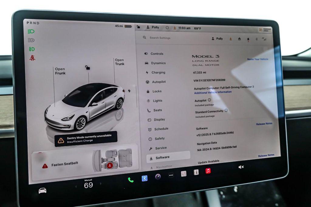 used 2022 Tesla Model 3 car, priced at $24,894