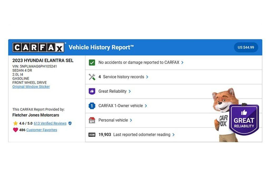 used 2023 Hyundai Elantra car, priced at $17,893