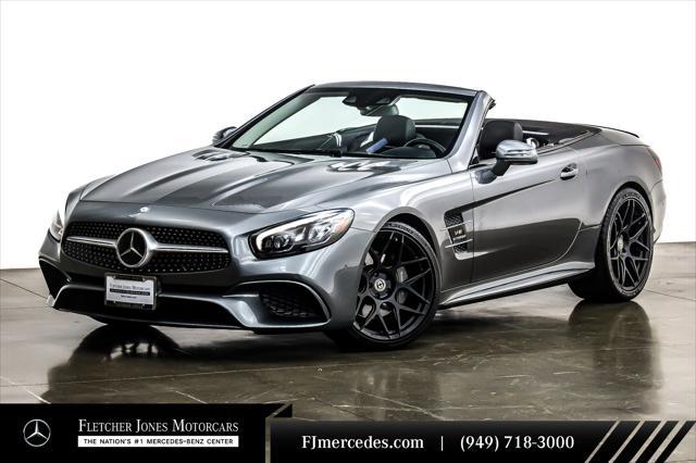 used 2017 Mercedes-Benz SL 550 car, priced at $49,894