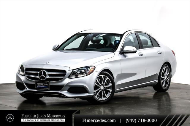 used 2015 Mercedes-Benz C-Class car, priced at $18,894