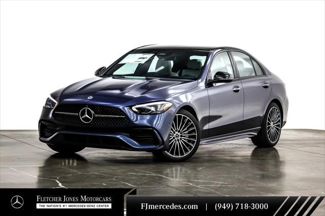 new 2025 Mercedes-Benz C-Class car, priced at $57,560