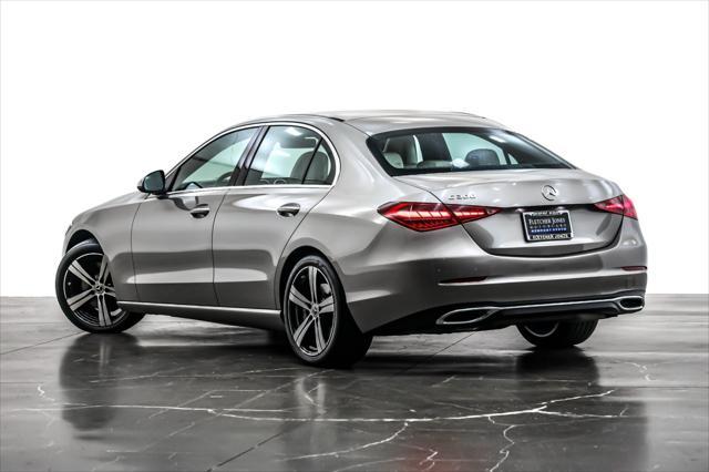 used 2022 Mercedes-Benz C-Class car, priced at $36,894