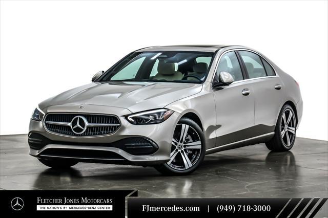 used 2022 Mercedes-Benz C-Class car, priced at $36,894