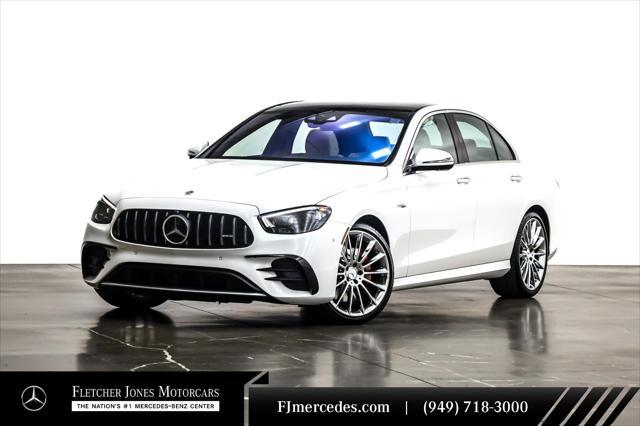 used 2021 Mercedes-Benz AMG E 53 car, priced at $58,393