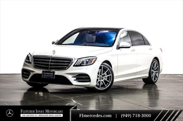 used 2020 Mercedes-Benz S-Class car, priced at $55,894