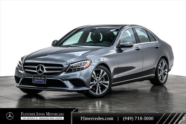 used 2021 Mercedes-Benz C-Class car, priced at $27,892