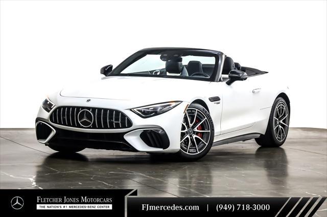 used 2022 Mercedes-Benz AMG SL 55 car, priced at $89,894
