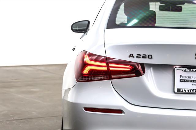 used 2021 Mercedes-Benz A-Class car, priced at $22,894