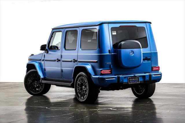 new 2025 Mercedes-Benz G-Class car, priced at $188,820