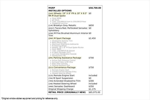 used 2025 BMW 430 car, priced at $55,893